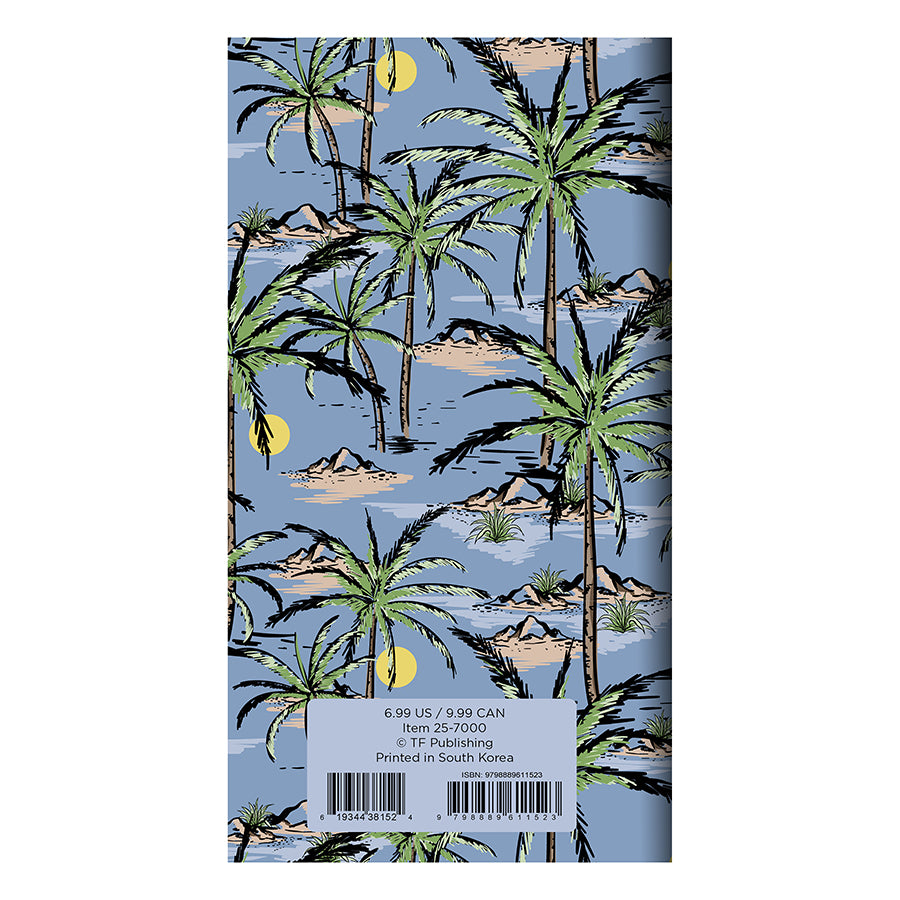 **FINAL SALE** 2025-2026 Aloha Palms Small Monthly Pocket Planner