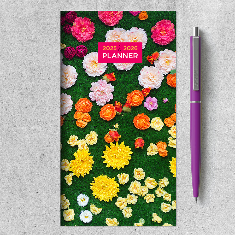 **FINAL SALE** 2025-2026 Garden on the Green Small Monthly Pocket Planner