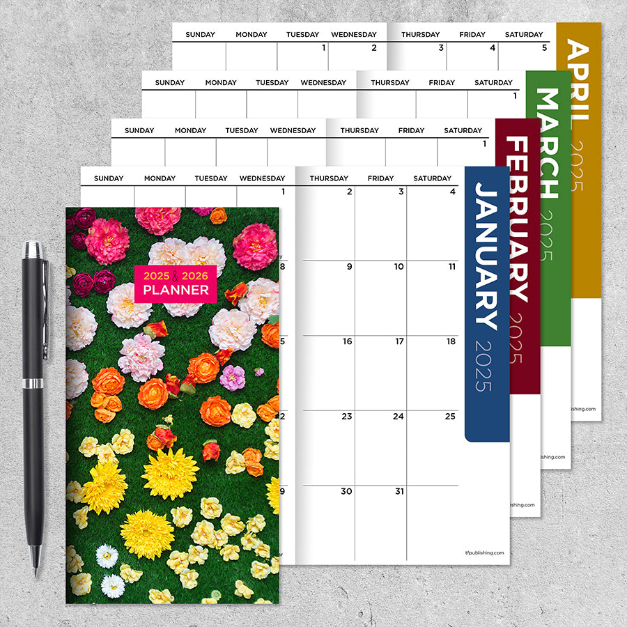 2025-2026 Garden on the Green Small Monthly Pocket Planner - 0