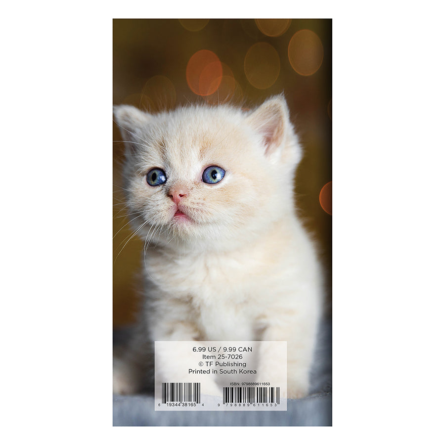 2025-2026 Kitten Small Monthly Pocket Planner