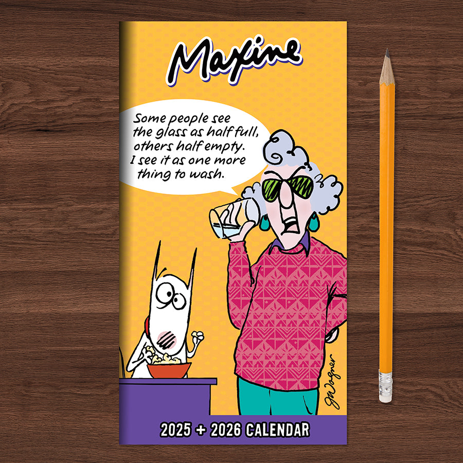 2025-2026 Maxine Small Monthly Pocket Planner