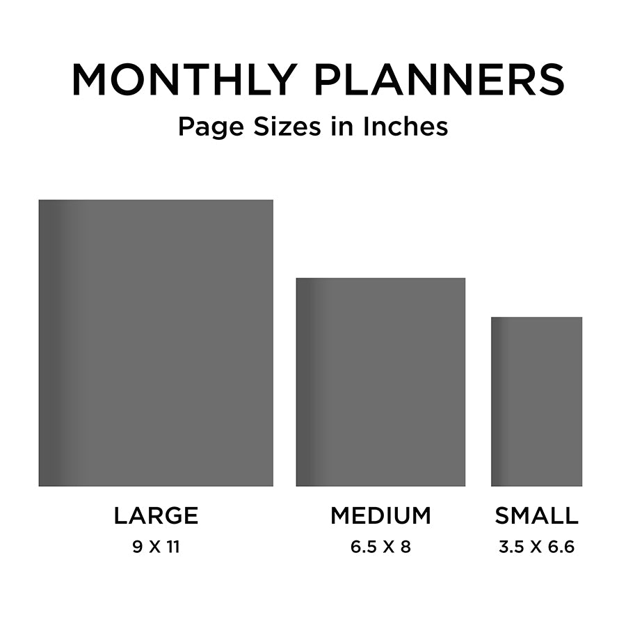 2025-2026 Mushroom Patch Small Monthly Pocket Planner