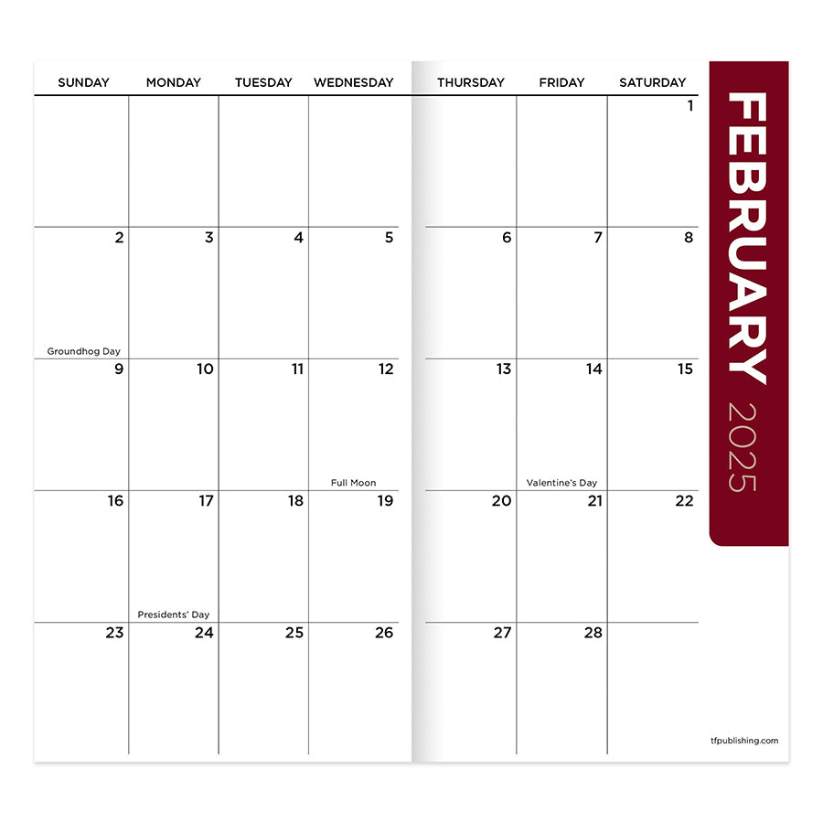 2025-2026 Terrazzo Small Monthly Pocket Planner