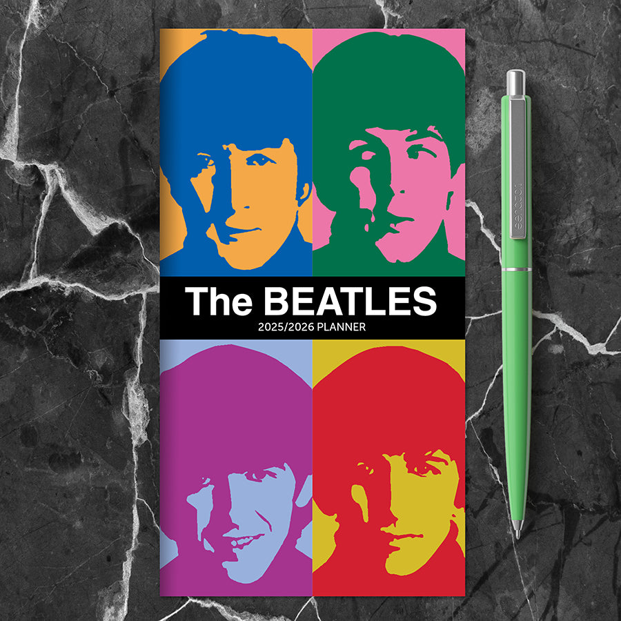 2025-2026 The Beatles Small Monthly Pocket Planner