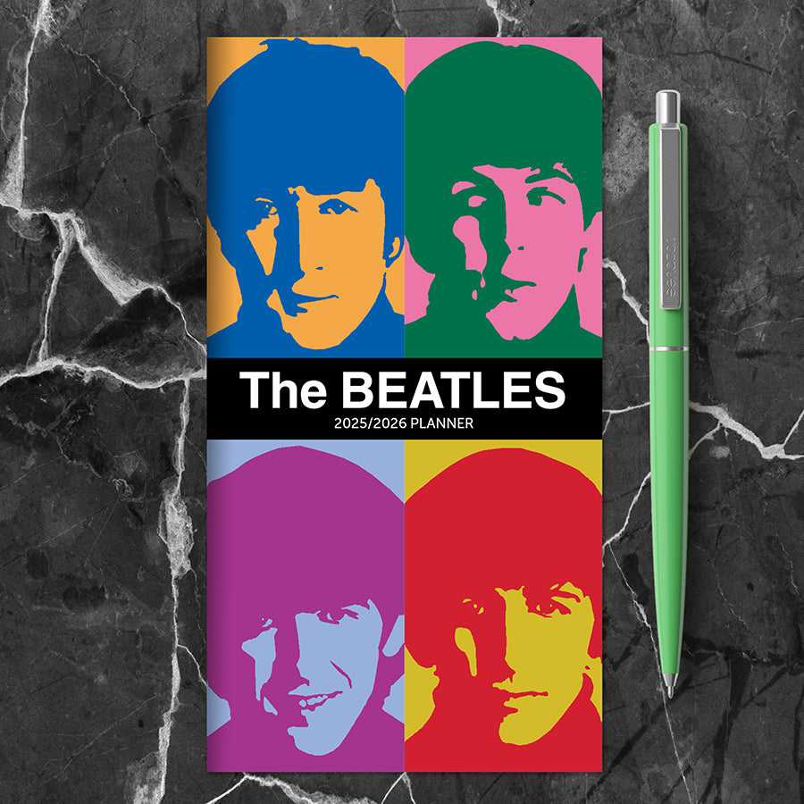 **FINAL SALE** 2025-2026 The Beatles Small Monthly Pocket Planner