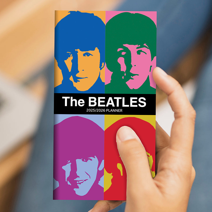 **FINAL SALE** 2025-2026 The Beatles Small Monthly Pocket Planner