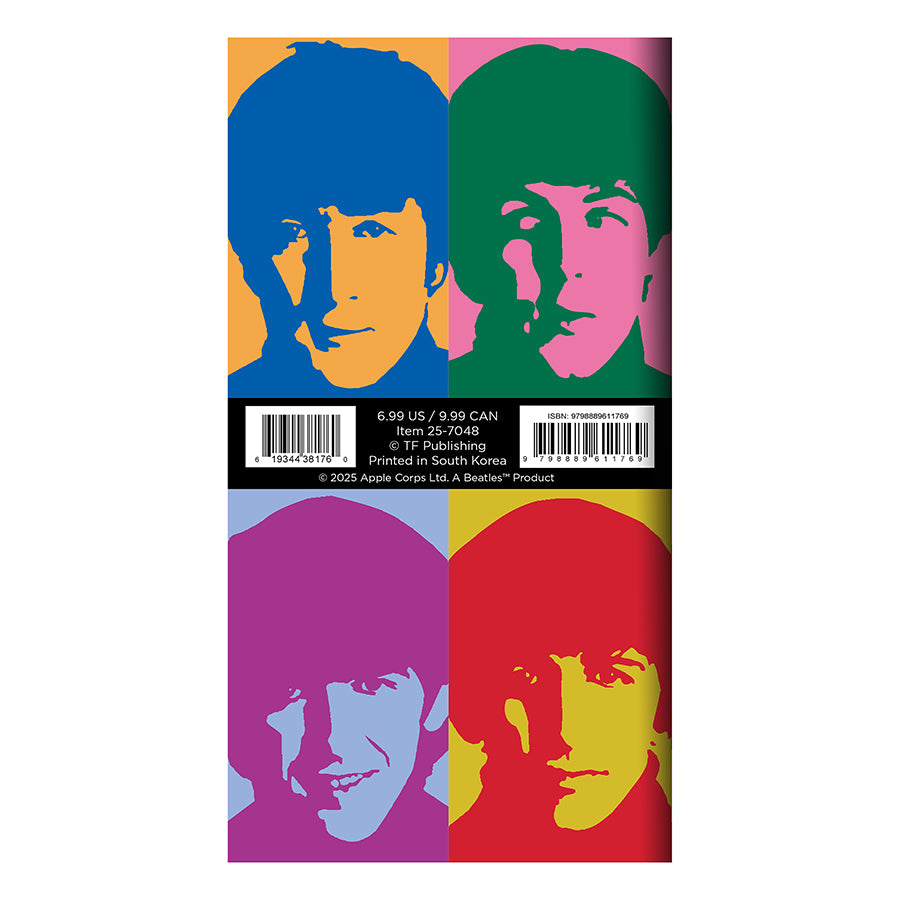 **FINAL SALE** 2025-2026 The Beatles Small Monthly Pocket Planner