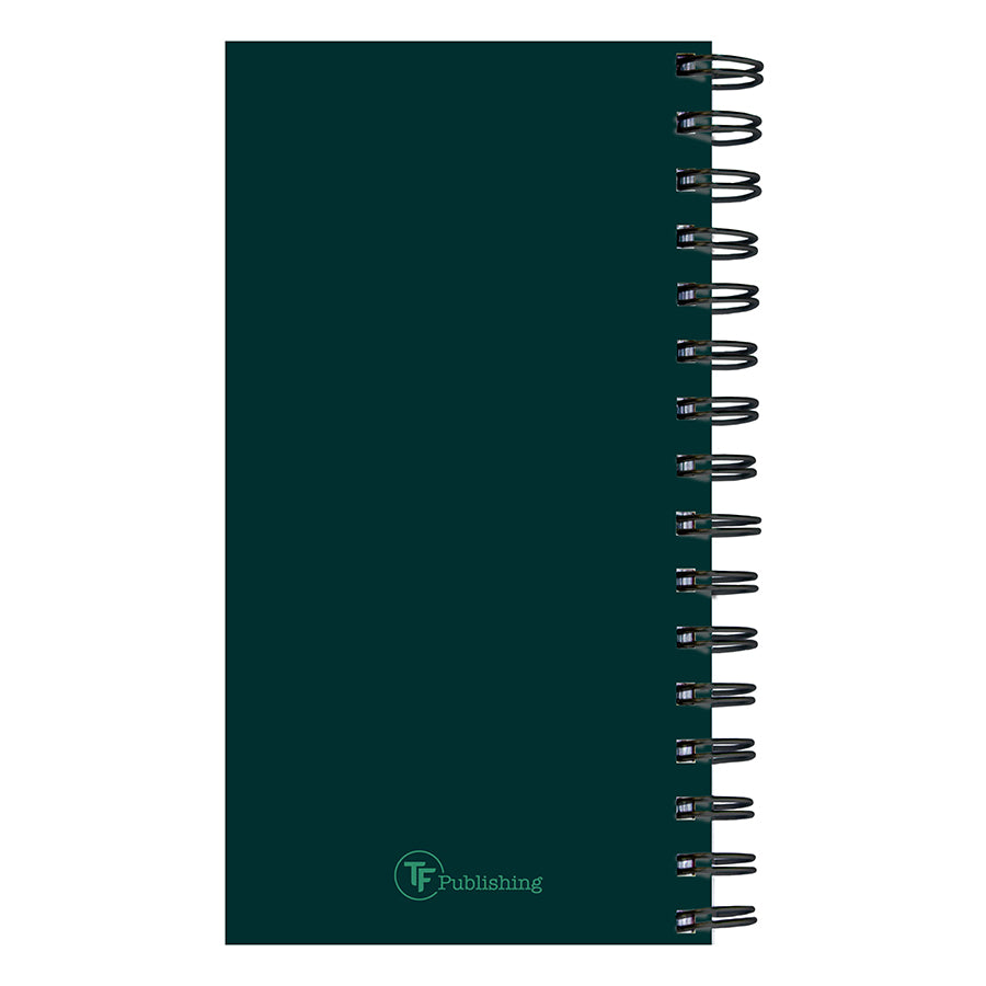 **FINAL SALE**  Deep Jade Small Weekly Monthly Planner