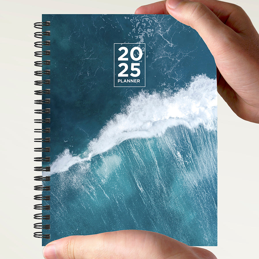 **FINAL SALE**  Big Wave Medium Weekly Monthly Planner