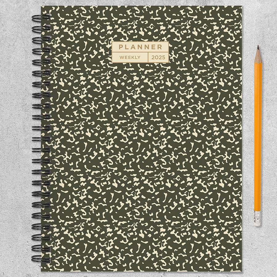 **FINAL SALE**  Classic Composition Medium Weekly Monthly Planner