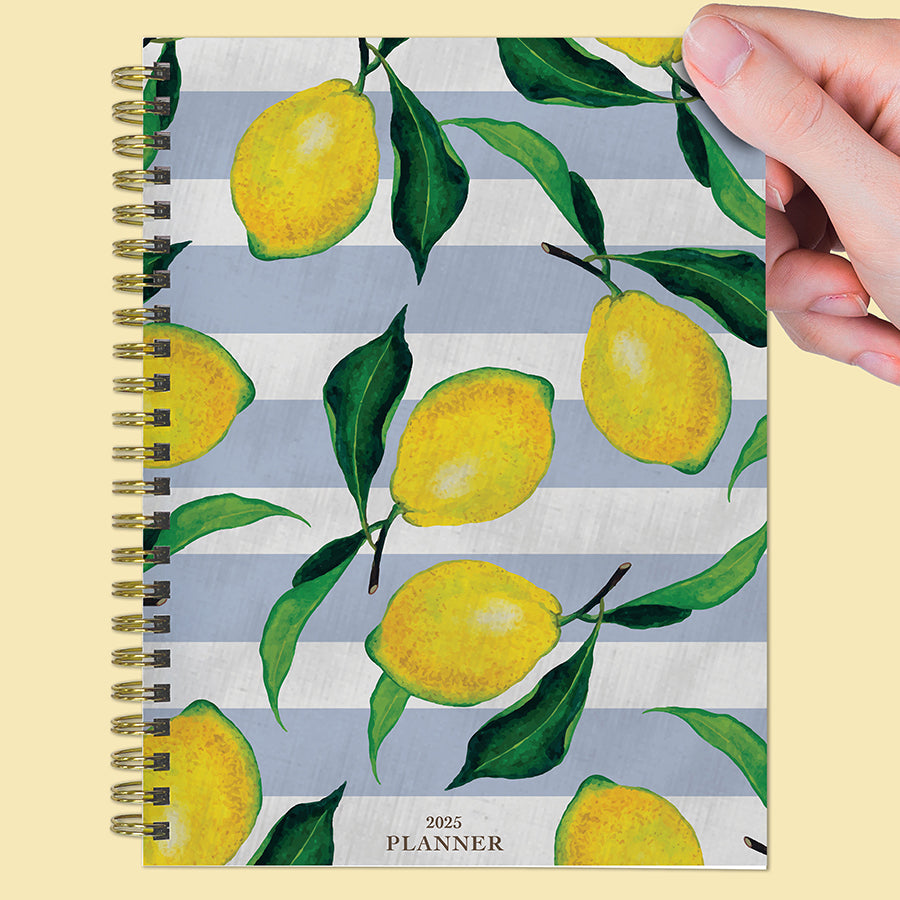 **FINAL SALE**  Lemons of Capri Medium Weekly Monthly Planner