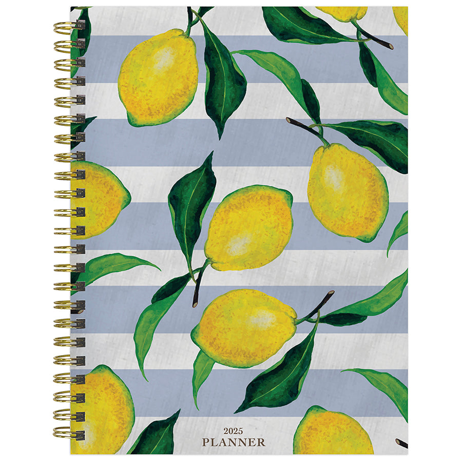 **FINAL SALE**  Lemons of Capri Medium Weekly Monthly Planner