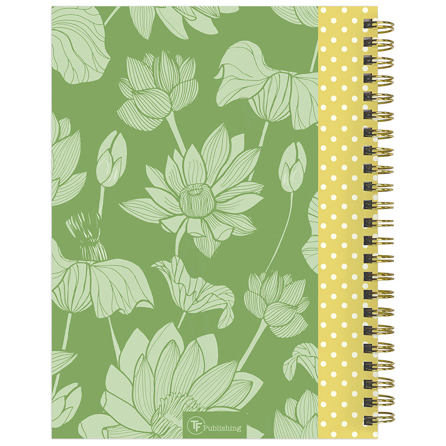 **FINAL SALE**  Lotus Medium Weekly Monthly Planner