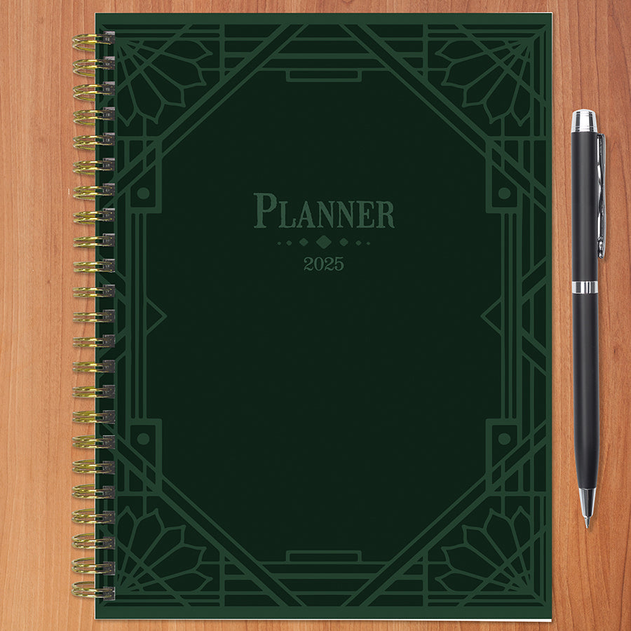 **FINAL SALE**  Emerald Edition Medium Weekly Monthly Planner