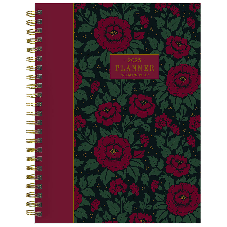 **FINAL SALE**  Victorian Blooms Medium Weekly Monthly Planner