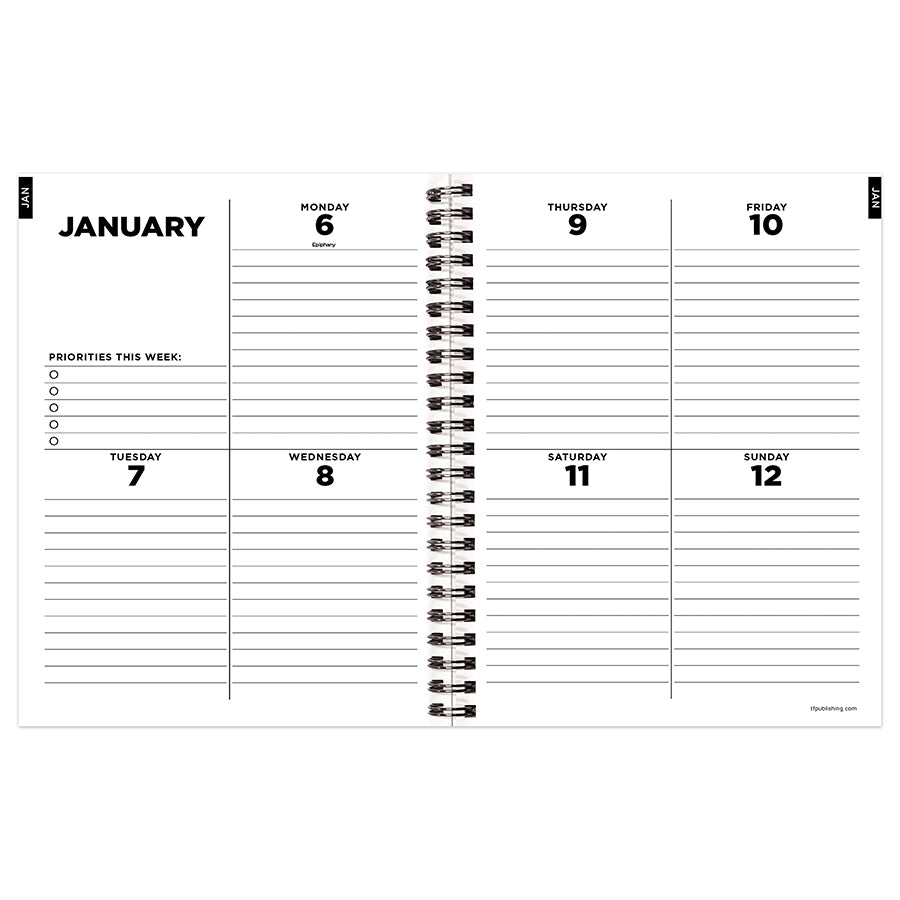 2025 Maxine Medium Weekly Monthly Planner