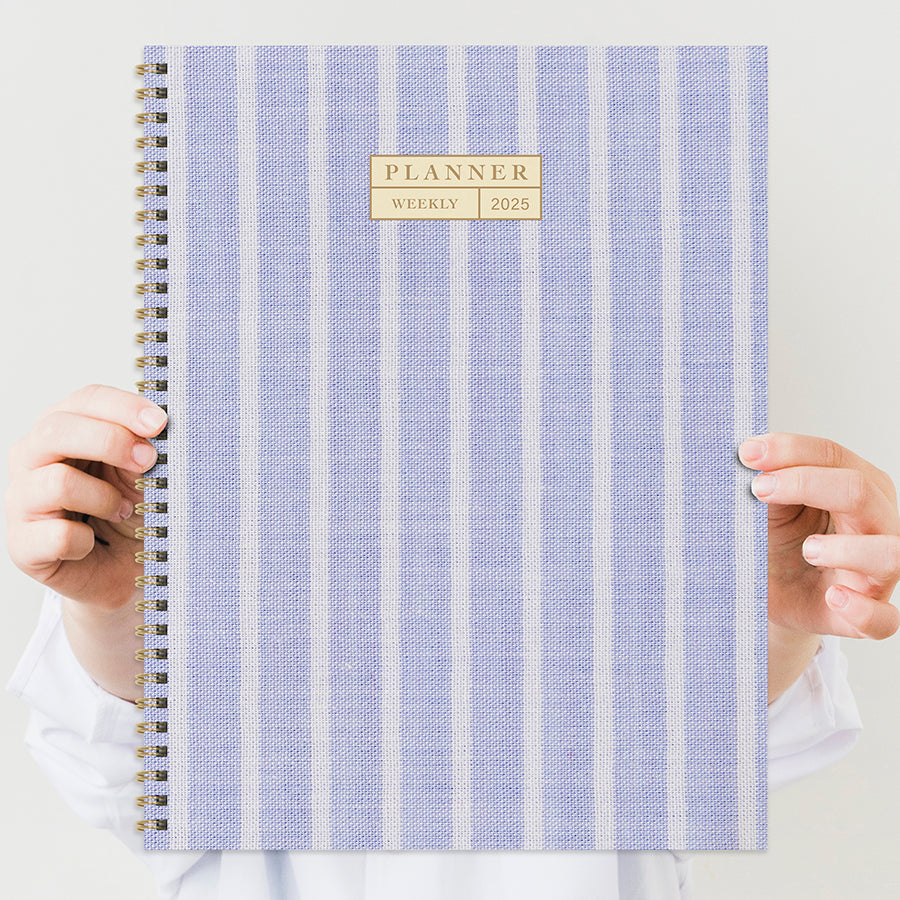 2025 Harper Blue Large Weekly Monthly Planner