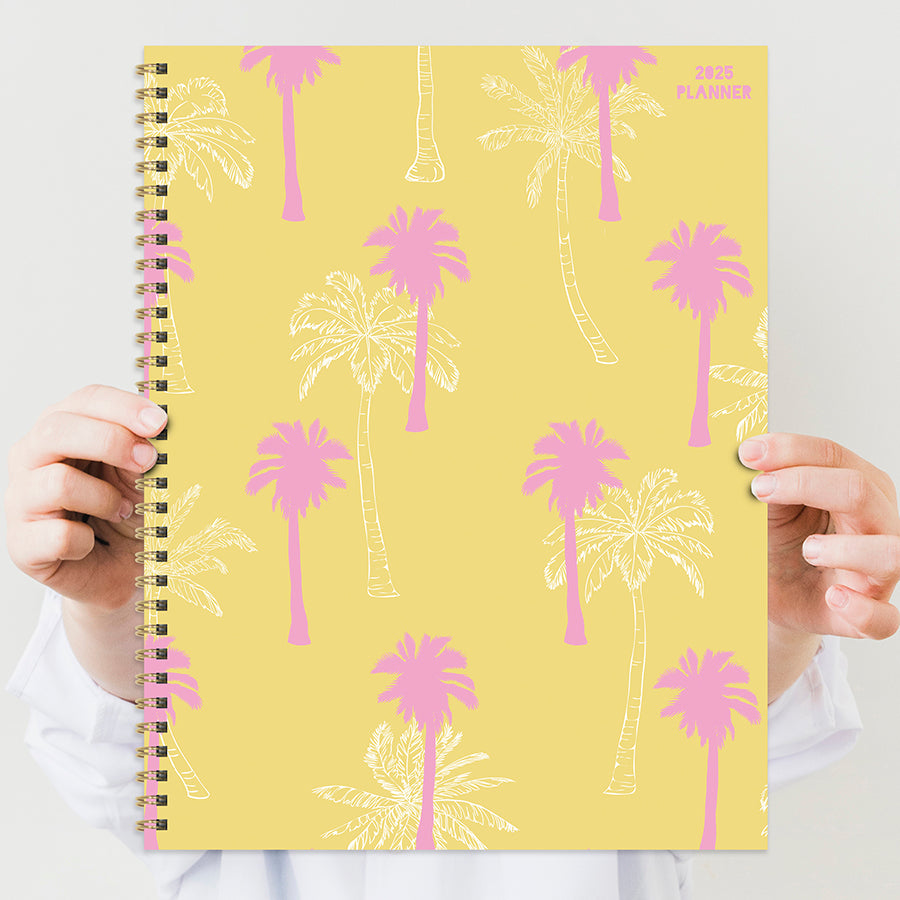 2025 Palms & Sunshine Large Weekly Monthly Planner