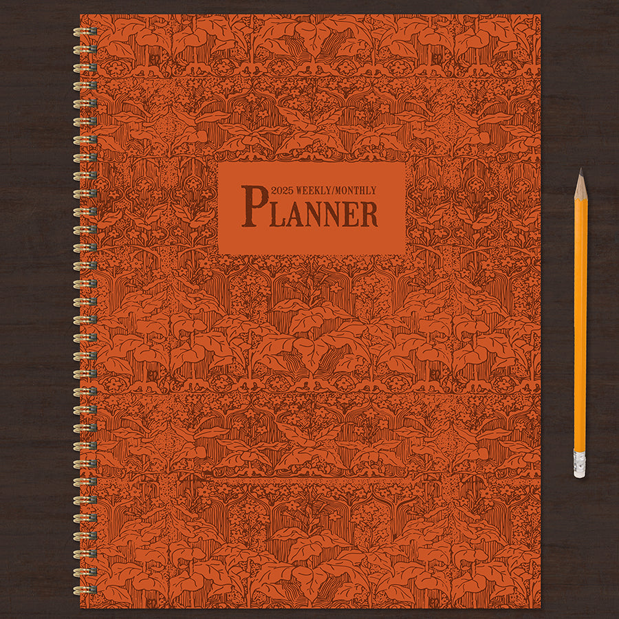 **FINAL SALE**  Baroque Marigold Large Weekly Monthly Planner