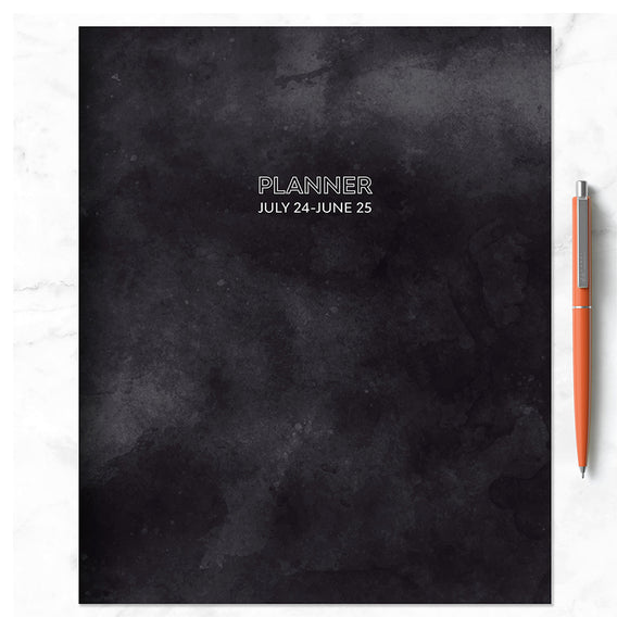 **FINAL SALE** July 2024 June 2025 Slate Large Monthly Planner TF