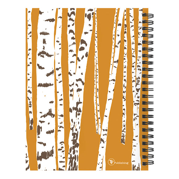 July 2024 June 2025 Aspen Trees Medium Weekly Monthly Planner TF