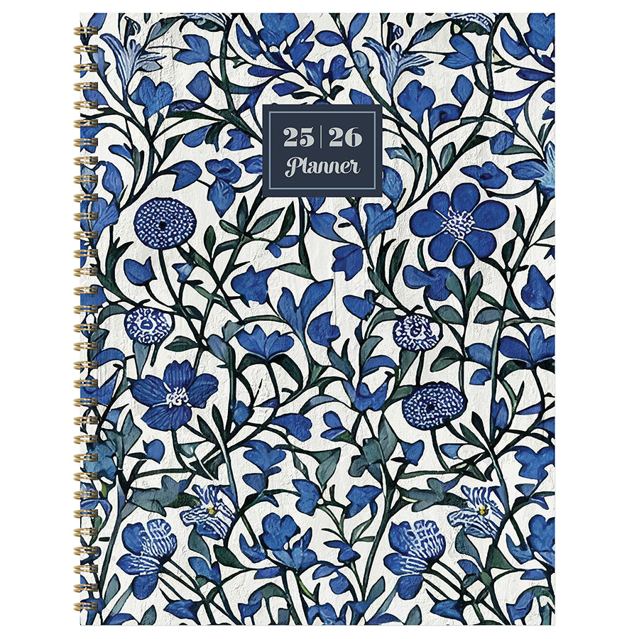 July 2025 - June 2026 Francophile Flower Large Weekly Monthly Planner