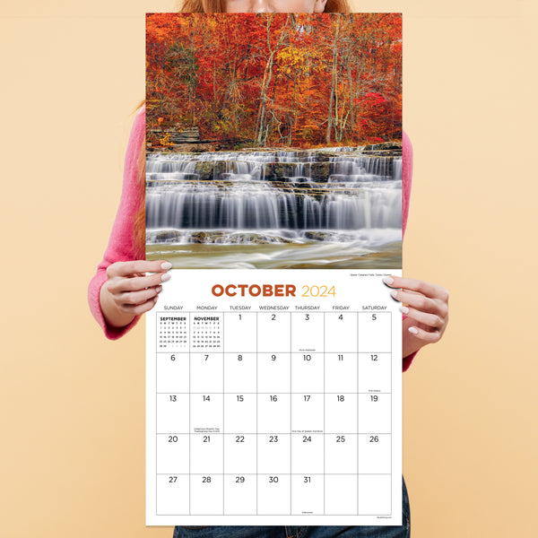 2024 Indiana Wall Calendar TF Publishing Calendars + Planners