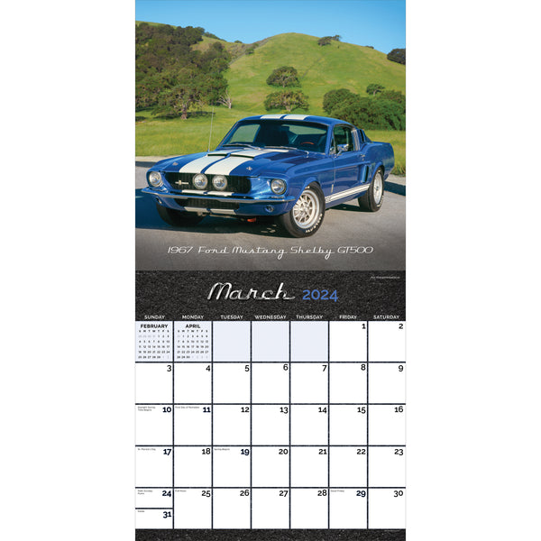 2024 Classic Cars Wall Calendar TF Publishing Calendars + Planners