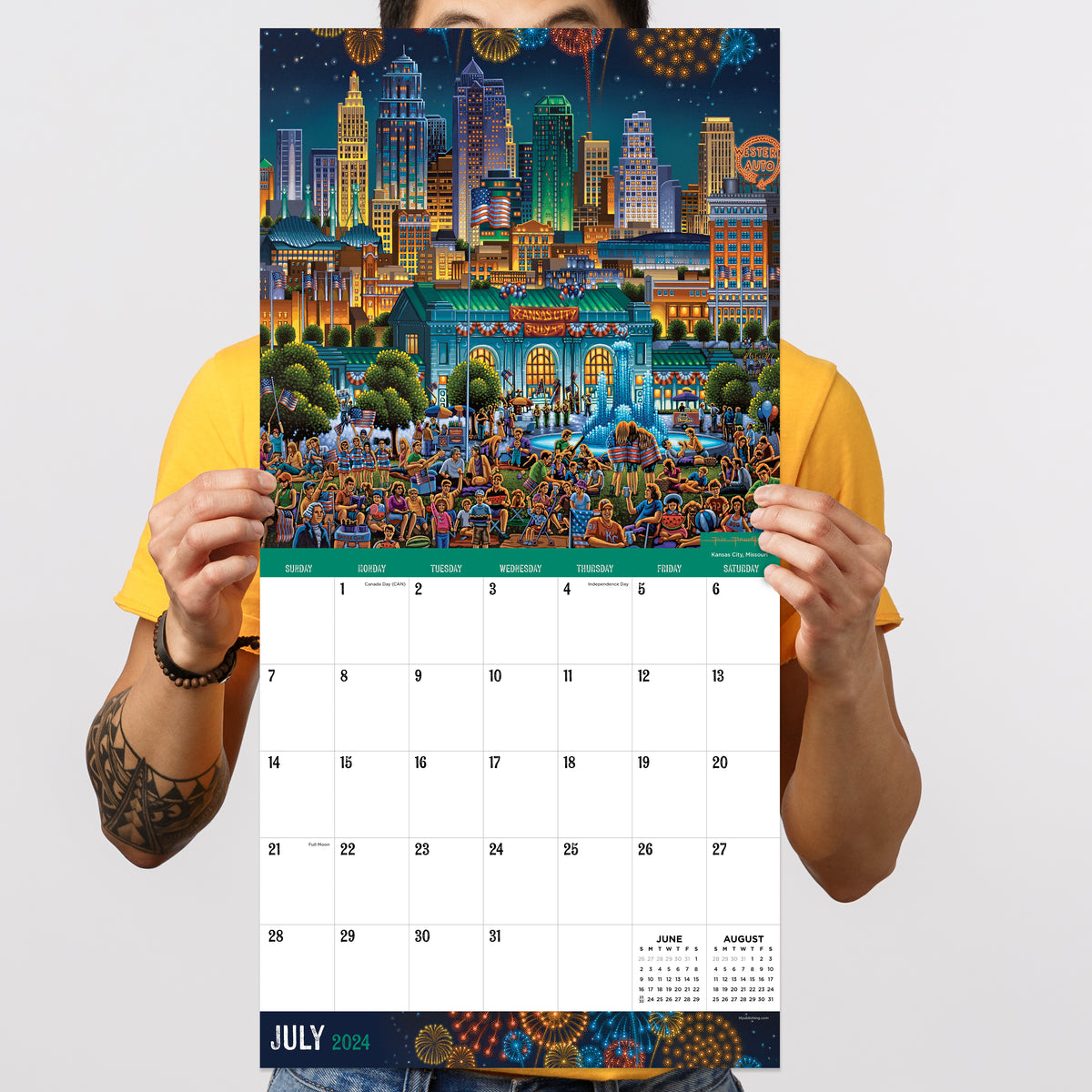2024 Scenes from the Midwest Wall Calendar TF Publishing Calendars