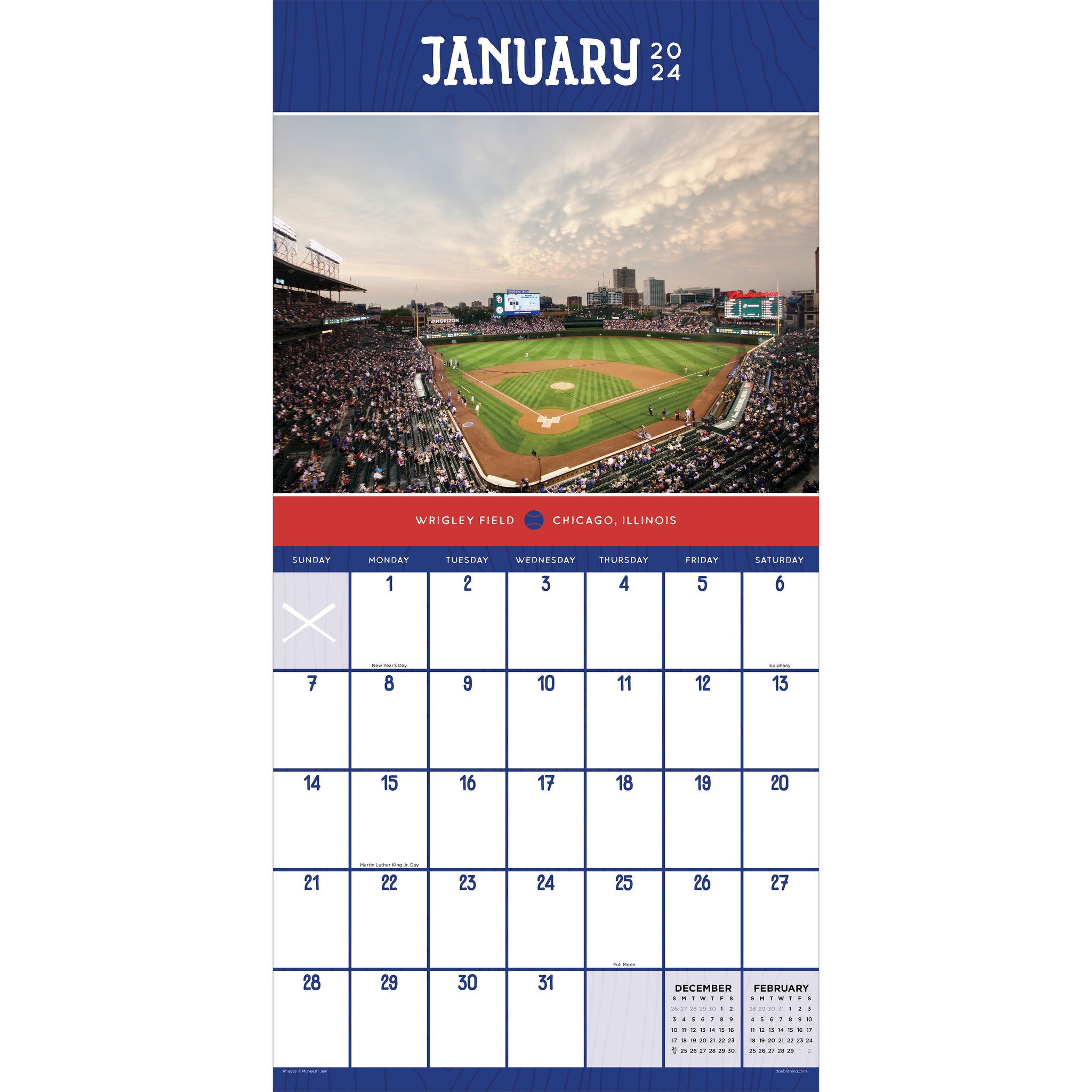 Philadelphia Phillies 2024 wall calendar - Baseball Direct