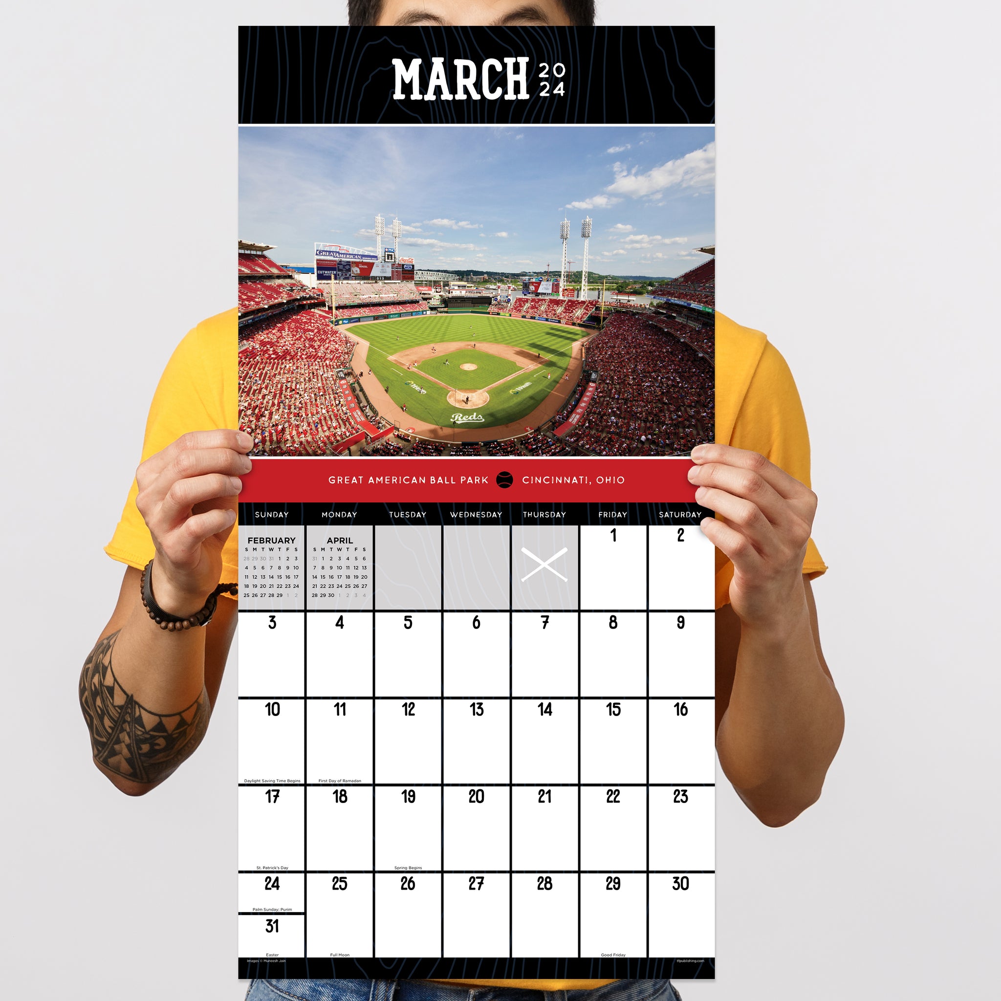 Los Angeles Dodgers 2024 wall calendar - Baseball Direct