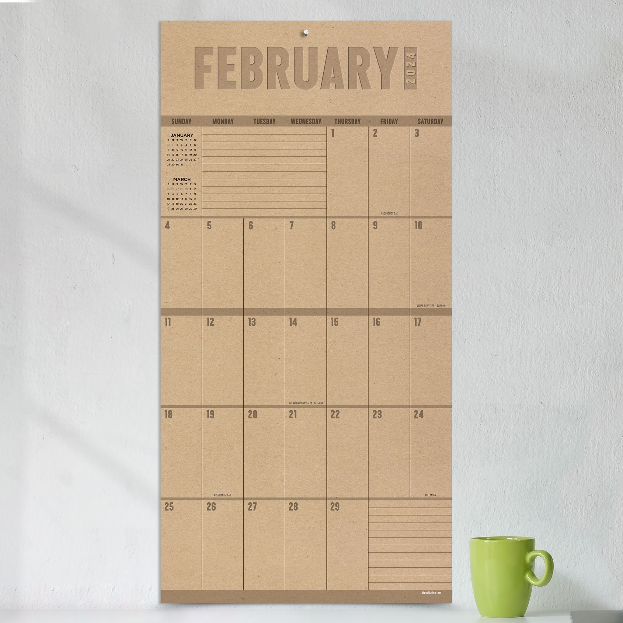 2024 Octàgon Design Giant Wall Planner