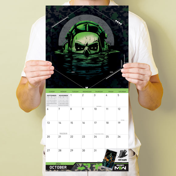 2024 Call of Duty Wall Calendar TF Publishing Calendars + Planners