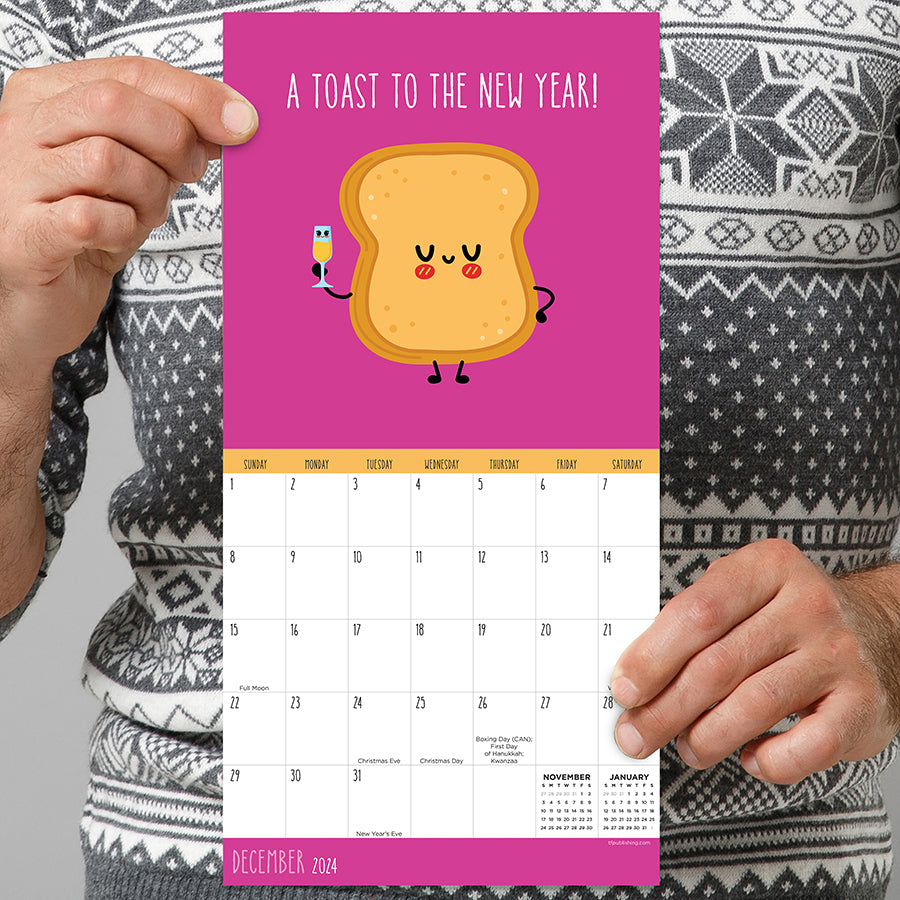 2024 Puns Mini Calendar TF Publishing Calendars + Planners