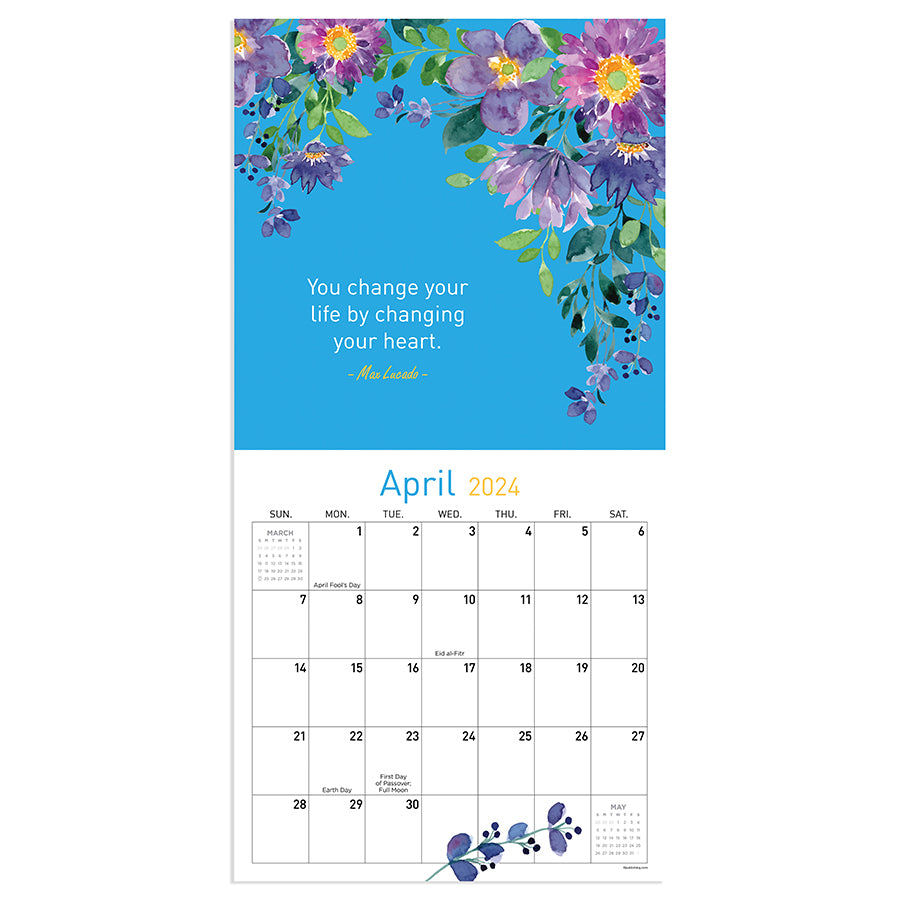 2024 Seize The Day - Mini Wall Calendar