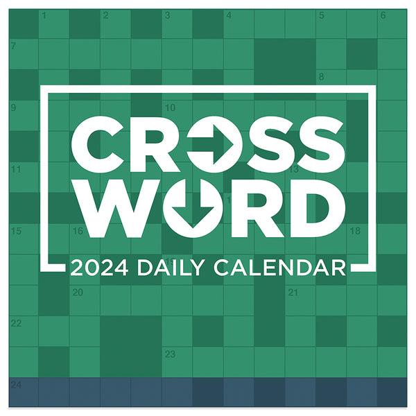 2024 Crossword Puzzles Daily Desktop Calendar TF Publishing