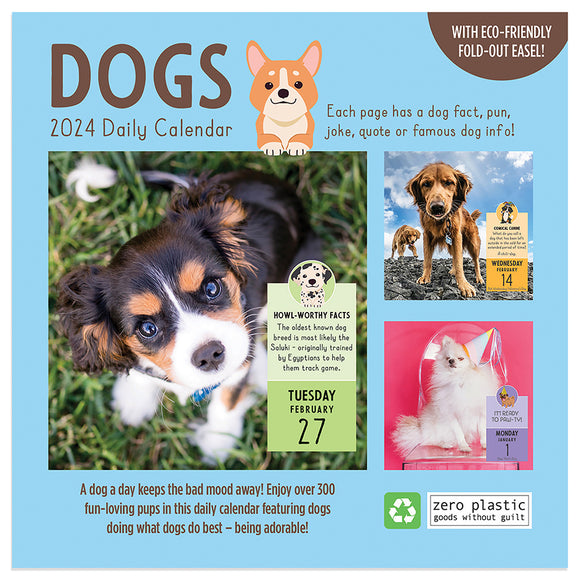 2024 Dog A Day Daily Desktop Calendar TF Publishing Calendars