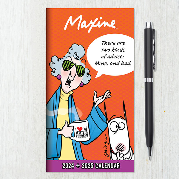2024-2025 Maxine Small Monthly Pocket Planner TF Publishing Calendars  Planners Journals Stationery