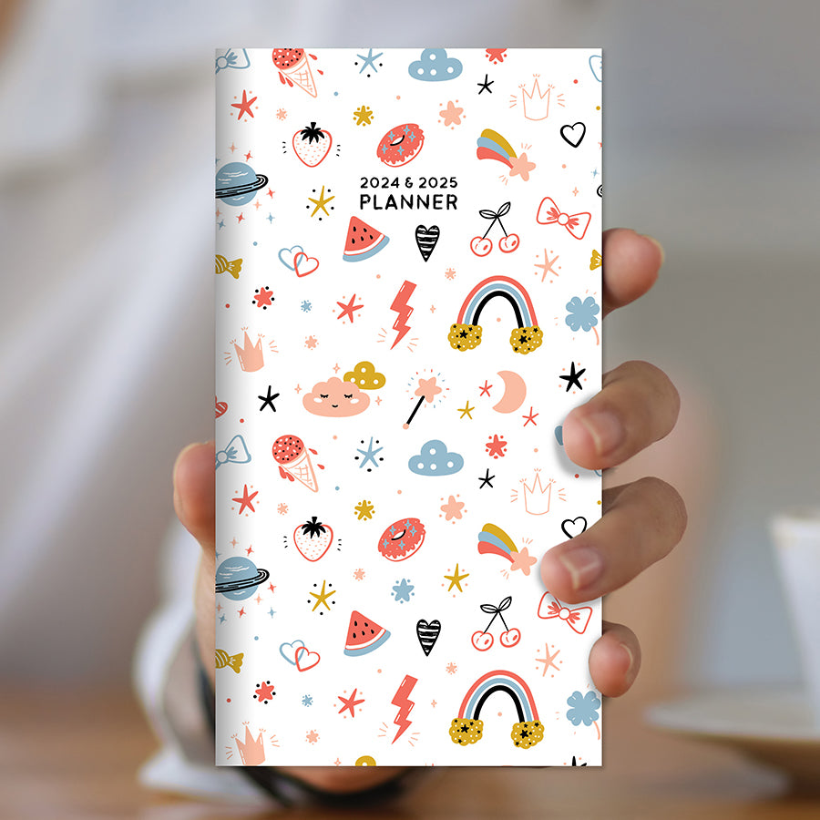 2024-2025 Tiny Icons Small Monthly Pocket Planner TF Publishing  Calendars Planners Journals Stationery
