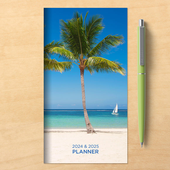 20242025 Tropical Beach Small Monthly Pocket Planner TF Publishing