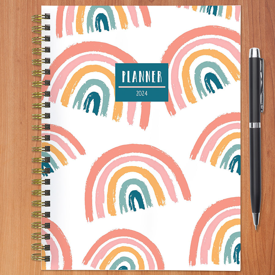 2024 Planner Weekly and Monthly, Spiral Daily Planner 2024