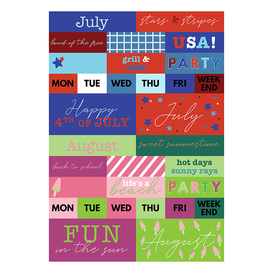 Monthly Stickers For Planners And Calendars - Temu Australia