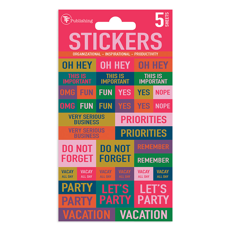 Happy Planner Sticker Value Pack 30/Sheets-Essential Dates and Numbers