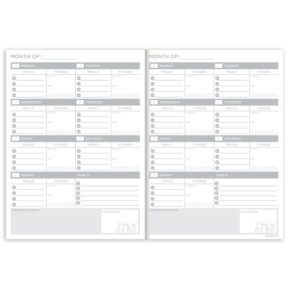 Golden Healthy Living Tracker | TF Publishing | Calendars + Planners ...